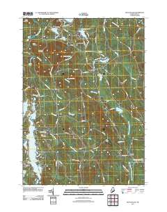 Mousam Lake 2011 topographic map thumbnail