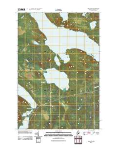 Mud Pond 2011 topographic map thumbnail