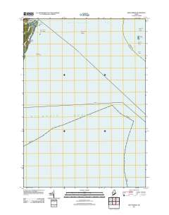 New Harbor 2011 topographic map thumbnail