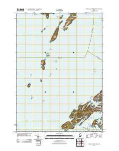 North Haven West 2011 topographic map thumbnail