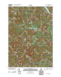 North Pownal 2011 topographic map thumbnail