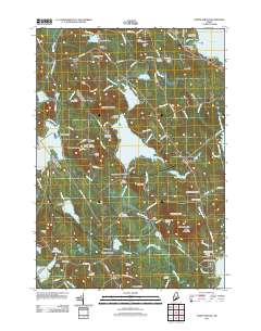 North Sebago 2011 topographic map thumbnail