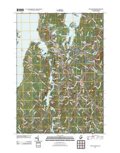 North Windham 2011 topographic map thumbnail