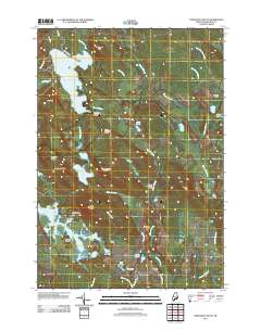 Northeast Bluff 2011 topographic map thumbnail