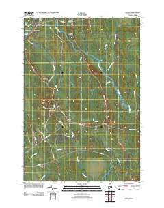 Olamon 2011 topographic map thumbnail
