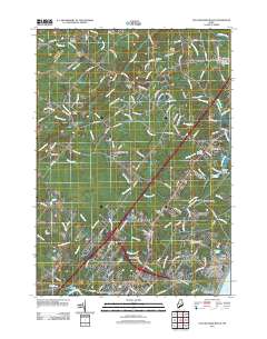 Old Orchard Beach 2011 topographic map thumbnail