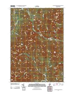Old Speck Mountain 2011 topographic map thumbnail
