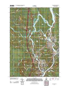 Old Town 2011 topographic map thumbnail