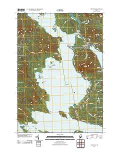 Oquossoc 2011 topographic map thumbnail