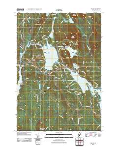 Orland 2011 topographic map thumbnail