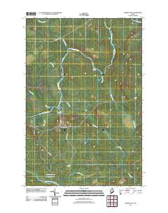 Oxbow East 2011 topographic map thumbnail