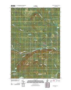 Oxbow West 2011 topographic map thumbnail