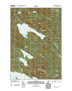 Oxbrook Lakes 2011 topographic map thumbnail