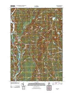 Solon 2011 topographic map thumbnail