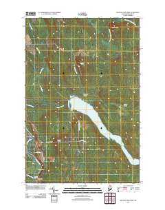 Scopan Lake West 2011 topographic map thumbnail