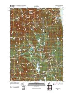 Steep Falls 2011 topographic map thumbnail