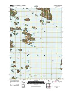 Stinson Neck 2011 topographic map thumbnail