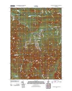 Sugarloaf Mountain 2011 topographic map thumbnail