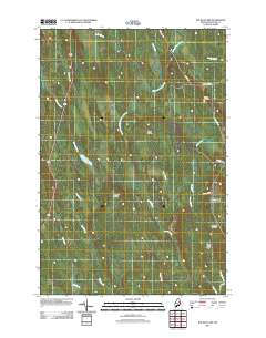 Ten Mile Lake 2011 topographic map thumbnail