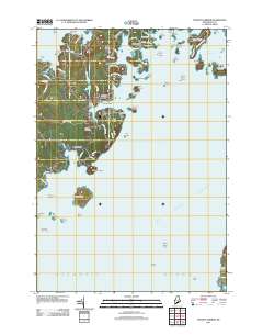Tenants Harbor 2011 topographic map thumbnail