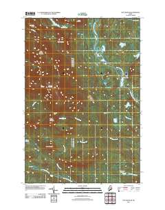 The Traveler 2011 topographic map thumbnail