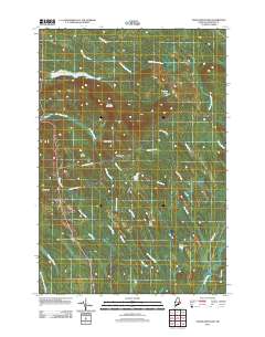 Tomah Mountain 2011 topographic map thumbnail