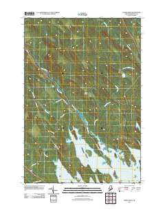 Tomah Ridge 2011 topographic map thumbnail