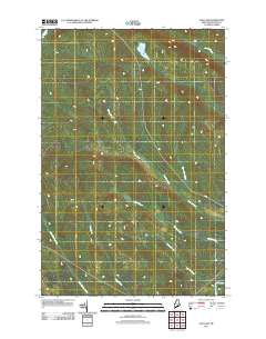 Ugh Lake 2011 topographic map thumbnail