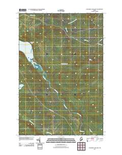Umsaskis Lake East 2011 topographic map thumbnail