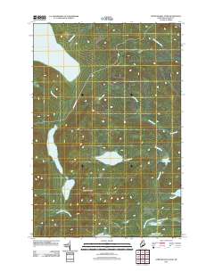 Upper Russell Pond 2011 topographic map thumbnail