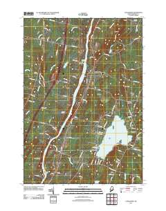 Vassalboro 2011 topographic map thumbnail