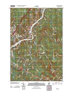 Veazie 2011 topographic map thumbnail