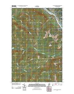 Violette Stream 2011 topographic map thumbnail