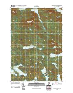 Wadleigh Mountain 2011 topographic map thumbnail