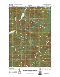 Wadleigh Pond 2011 topographic map thumbnail