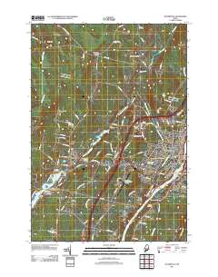 Waterville 2011 topographic map thumbnail