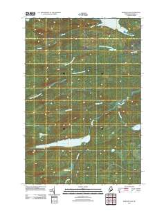 Webster Lake 2011 topographic map thumbnail
