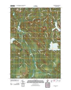 Weir Pond 2011 topographic map thumbnail