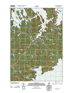 West Lubec 2011 topographic map thumbnail