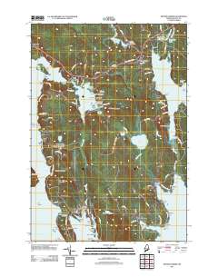 Winter Harbor 2011 topographic map thumbnail