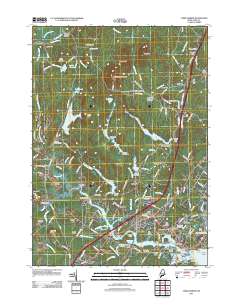 York Harbor 2011 topographic map thumbnail