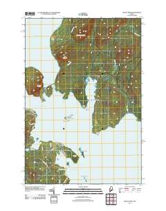 Mount Kineo 2011 topographic map thumbnail