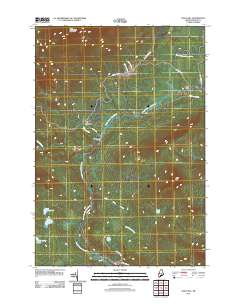 Quill Hill 2011 topographic map thumbnail