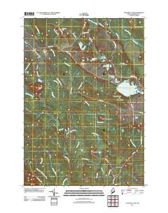 Schoodic Lake 2011 topographic map thumbnail