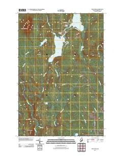 Shin Pond 2011 topographic map thumbnail