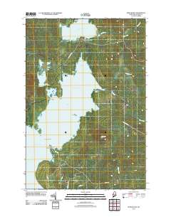 Spencer Bay 2011 topographic map thumbnail