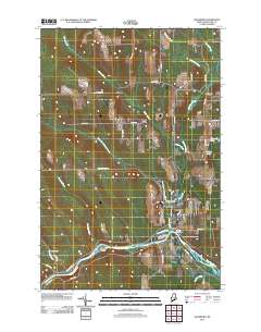 Washburn 2011 topographic map thumbnail