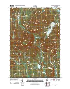 Worthley Pond 2011 topographic map thumbnail