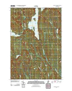 Endless Lake 2011 topographic map thumbnail