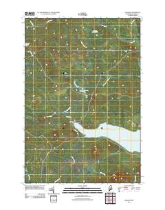 Kokadjo 2011 topographic map thumbnail